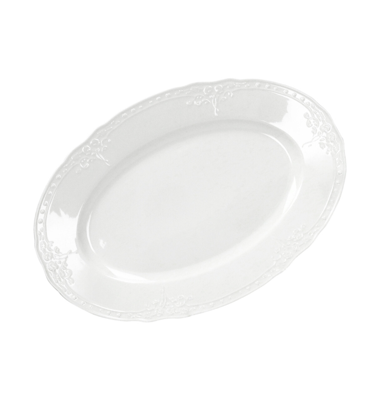 Platou servire, Ricordi, Brandani, 30.5x21.5 cm, portelan New Bone China - imagine 3